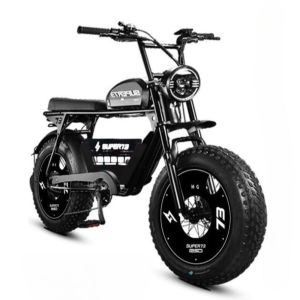 SUPER73 X OURY 싱글사이드 락온 V2 그립 전기자전거 손잡이 그레이 1개