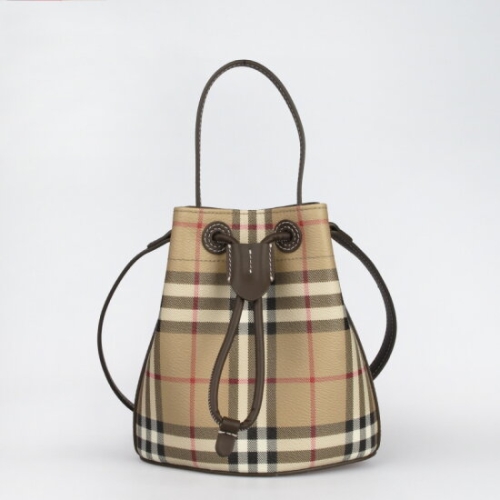버버리 빈티지 체크 미니 버킷백_8100488