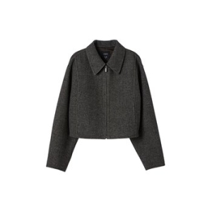 LAP 울 카라 집업 점퍼 AQ4WTA61