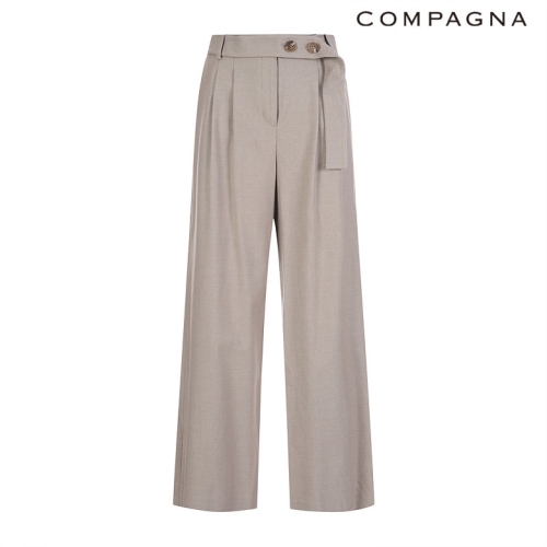 꼼빠니아 와이드핏벨티드팬츠_CABW0-WPL050
