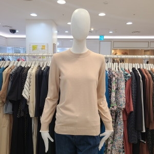 올리비아하슬러 패플 컬러배색라운드넥풀오버OHDWSW901BE