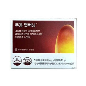 닥터블릿 푸응 팻버닝 600mg 30캡슐