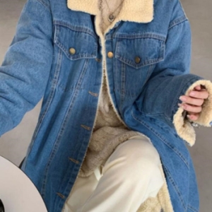 오노마 ONM 트렌디룩 안감 퍼 롱데님 점퍼 자켓 LD572 20266919