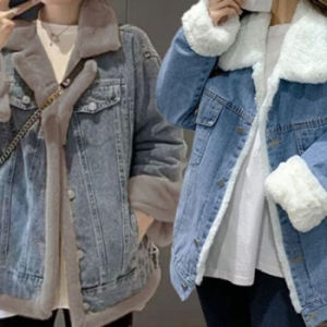 오노마 ONM 트렌디룩 안감 퍼 데님 점퍼 자켓 LD571 20266918