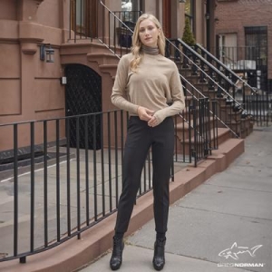 그렉노먼  여성 기모 본딩 팬츠 블랙 _WG23-PT401 577529_5006782211