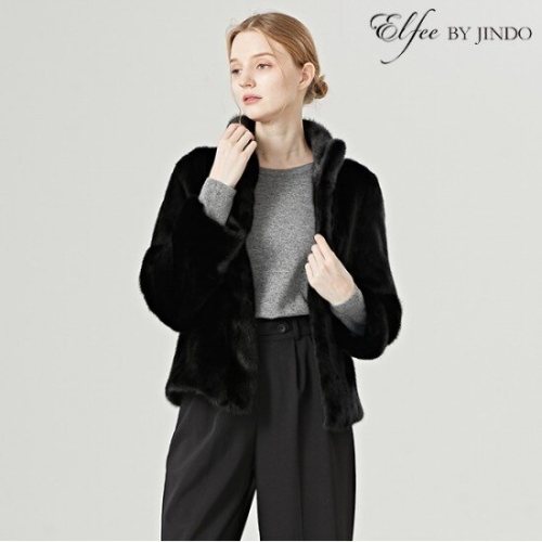 진도 Elfee 풀스킨 휘메일 밍크 자켓 E8W3EJ12