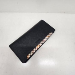 몽크로스 DP01 천연소가죽남성장지갑 고급진체크무늬/폭넓은지폐수납/안쪽지퍼 A S20236239