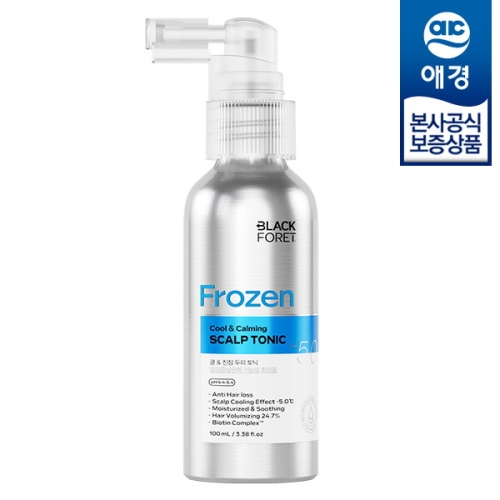블랙포레 프로즌 쿨 앤 진정 두피 토닉 100ml