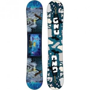 GNU  Max Warbington Finest Asym C2X 스노우보드 데크 2025 106338