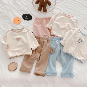 파스텔 동물원 아동 상하복세트204501 WEBEE14