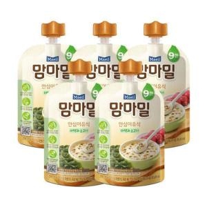 매일유업 맘마밀 안심이유식 미역과 소고기 100g