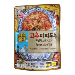 오뚜기  오즈키친 고추마파두부 180g