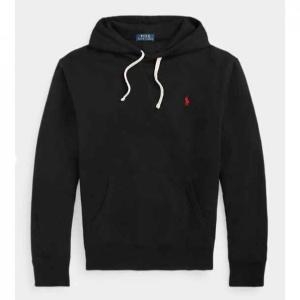 폴로랄프로렌 남성용 RL 플리스 블랙 후드 티셔츠_138 197748109