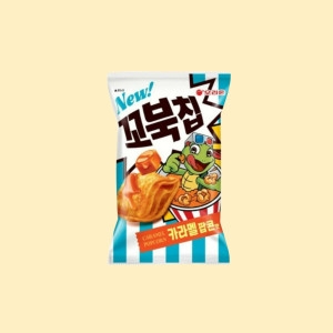 오리온  꼬북칩 카라멜팝콘 108g