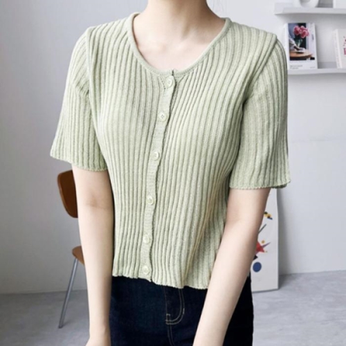 오노마 ONM 여자 니트 단추 가디건 30대 회사원 20265154