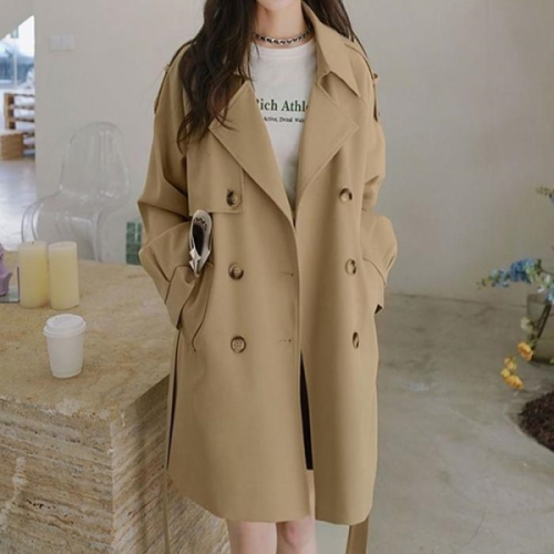 오노마 ONM 오크 베이직 트랜치코트 후리스 무스탕 20263355