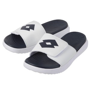 로또 플렉스 벨크로 슬라이드 0LT5003 white 230