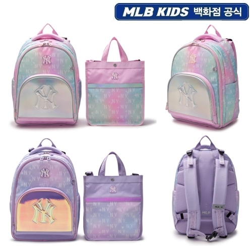 MLB키즈 오로라 모노그램 책가방세트 (7FBKM015N)