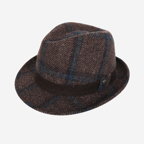 닥스 남성 체크 중절모 DK48MVA001