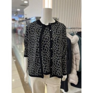 화이트호스 세이브존01 필름나염카디건 W243414