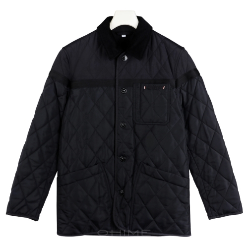 버버리 자켓 화이트홀 남성 퀼팅_80616701 블랙