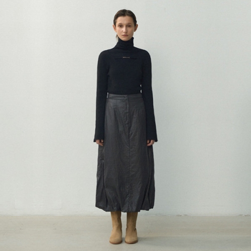 나인 패딩 롱 맥시 스커트 SK-4968