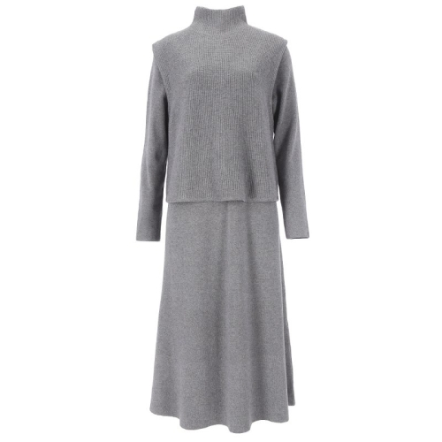 더아이잗컬렉션 여성 베스트 세트 니트원피스 CPAE1OP151