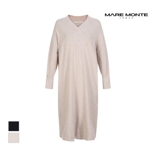 마레몬떼 브이넥 롱니트원피스_M22OMKT74M0 564887_M22OMKT74M067