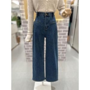 레코브 일자핏 기모 데님팬츠 LC61DZDP552X