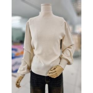 나인스텝 반목 퍼프 미쉘 니트 N24NW4411