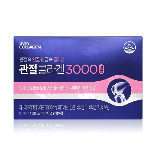 에버콜라겐 관절콜라겐3000 앰플 25ml 14병