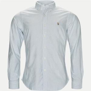 폴로랄프로렌 밀라코/국내 폴로 OXFORD SHIRT BLUE STRIPE 710548535006