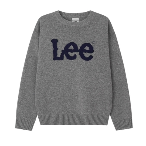 LEE 공용 빅 트위치 로고 니트 A1 LE2403KT01 GR NA IV BT BL