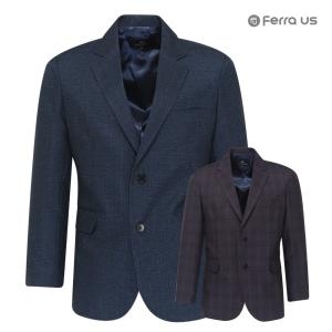 페라어스 CJF3DJ7037 남성 체크 나염 춘추 콤비 자켓 남자 정장 상의 캐주얼 재킷