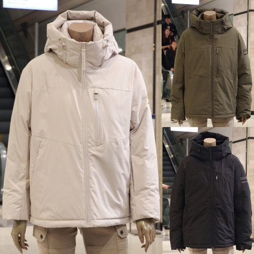 JEEP 의류 속사시 후드 구스다운 점퍼 JP4JPU413