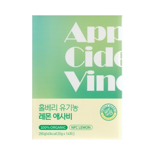 홀베리 유기농 레몬 애사비 280g(20gx14입)