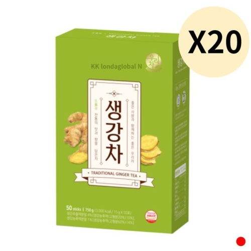 송원  우리차 생강차 15g 50개입