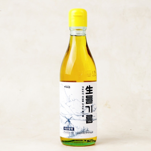 비소뉴 저온압착 생들기름 350ml