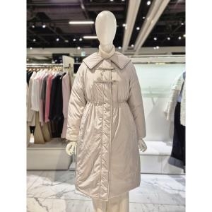 올리브데올리브 여성 리본 버튼 스트링 롱 패딩 점퍼 OP4WMB10