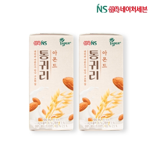 삼육네이처세븐 통귀리 아몬드 190ml