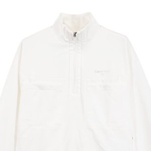 캘빈클라인 여성 하프 집업 우븐 아노락 BRILLIANT 화이트 CA2AN230101