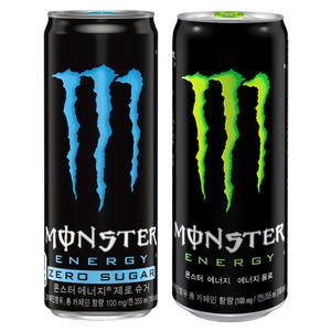 코카콜라음료 몬스터 에너지 그린 + 제로슈거 355ml