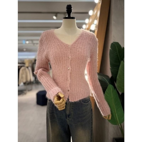 리안뉴욕 F/W 브이넥솔잎가디건 RSIKCDGA020