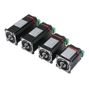CNC  Nema23 폐쇄 루프 통합 모터 용 드라이브 포함 하이브리드 서보 1.2Nm 직경 8mm