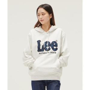 LEE 빅 트위치 데님 아플리케 후드 티셔츠 라이트 그레이 LE2403HD04LG-021 678193