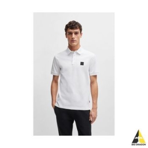 보스 저지 코튼 폴로 셔츠 레귤러핏 50515596_100 115419257