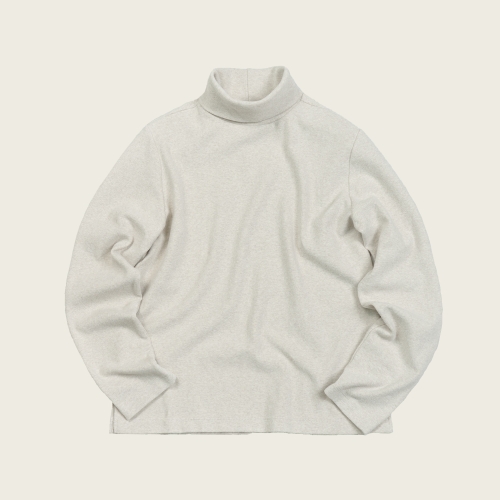 치키타 터틀 스웨트셔츠 코튼 냅핑 오트밀 244604SOT
