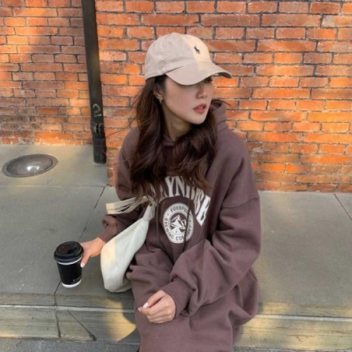 오노마 ONM 여자 겨울 데이트 여친 룩 기모 후드 20258898