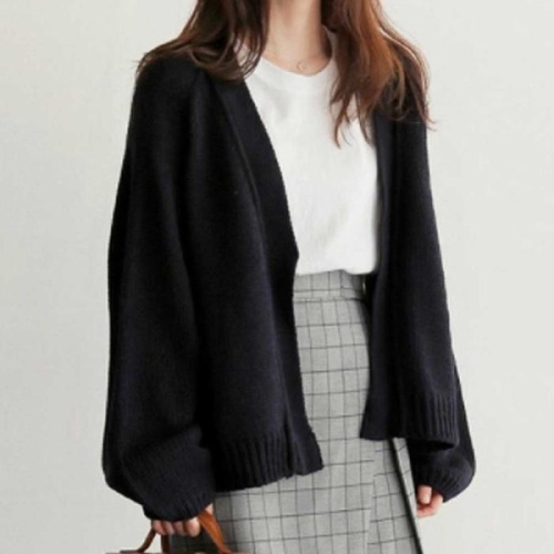 오노마 ONM 여자옷 20대 내추럴 컬러 오픈형 베이직 가디건 20258552