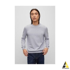 보스 자수 로고 레귤러핏 스웨터 50466684_041